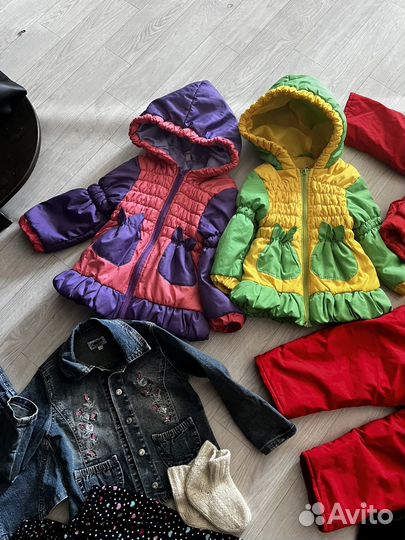 Пакет вещей для девочки 98