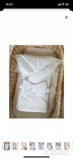 Конверт одеяло на выписку новое