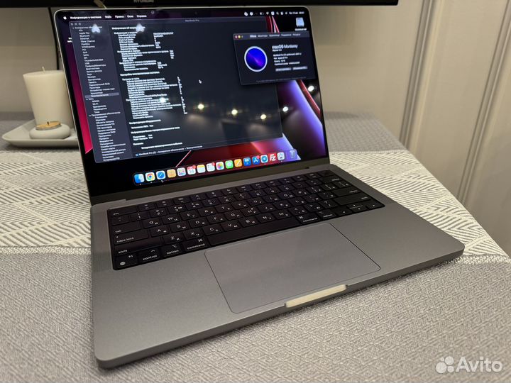 Apple macbook pro 14 m1pro 16gb/512gb ssd