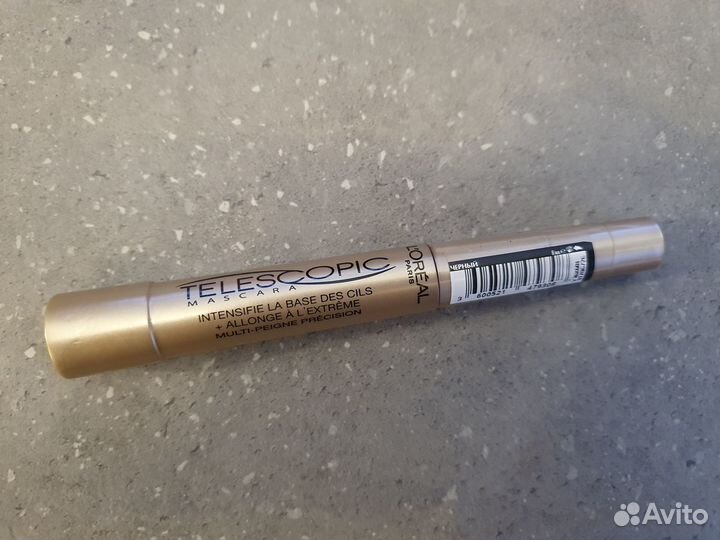 Тушь L'oreal Paris telescopic черная, новая