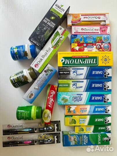 Тайская зубная паста