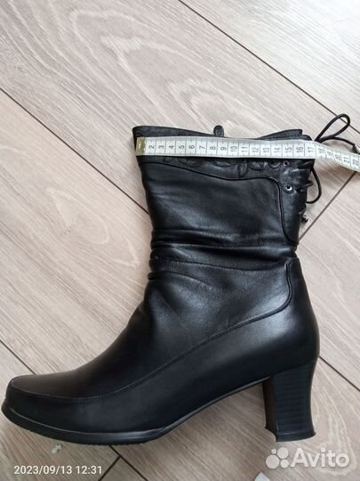 Полусапожки осень - весна женские натуральная кожа