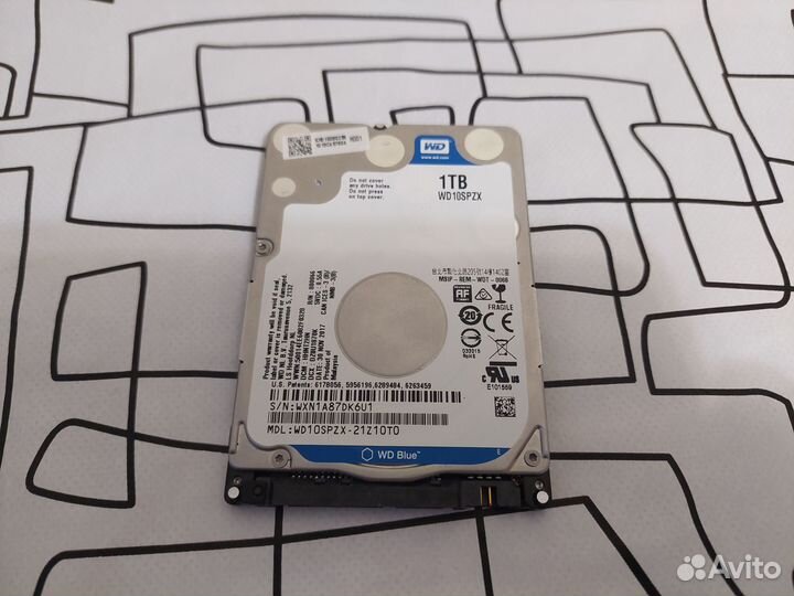 Hdd 1 tb 2.5 wd