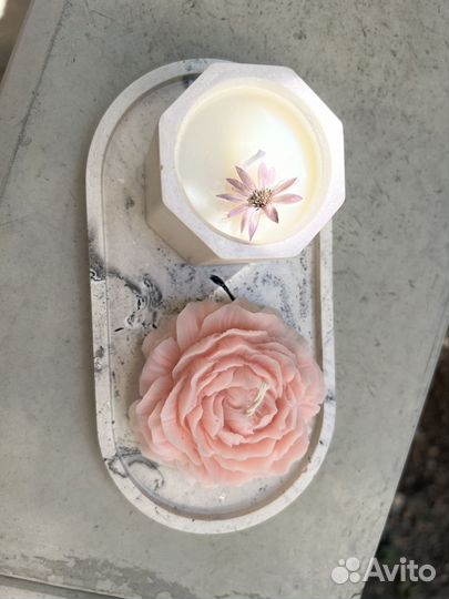 Свечи восковые ручной работы