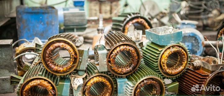 Перемотка и ремонт электродвигателей