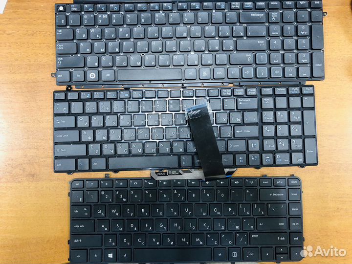 Клавиатура для ноутбука HP, Samsung, MSI