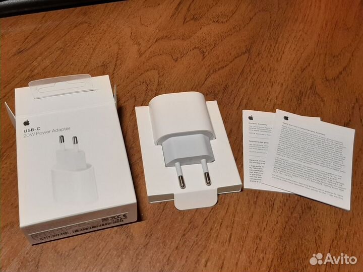 Сетевое зарядное устройство apple 20W