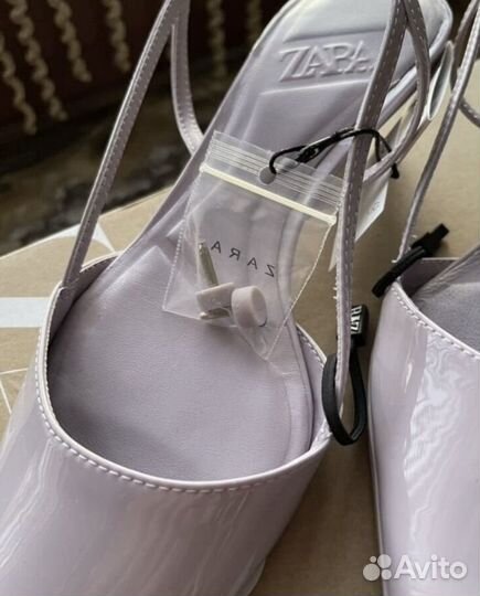 Туфли-лодочки zara 24,5 -25 см