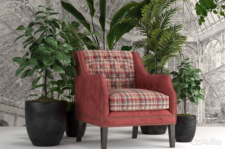 Мебельная ткань Килт/Бурбон