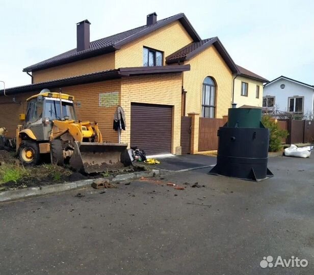 Септик по госту, без запаха, за 1 день под ключ