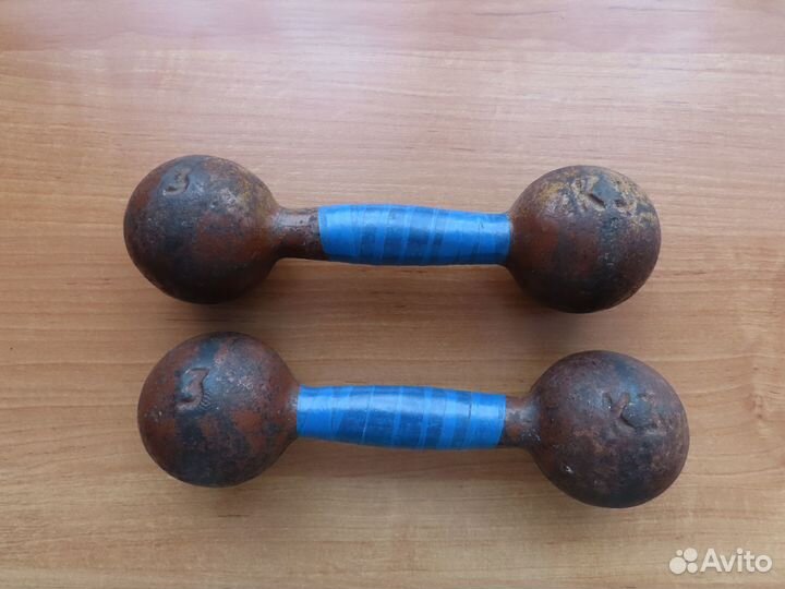 Гантели чугунные СССР