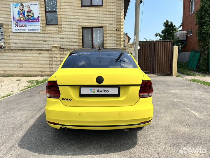 Volkswagen Polo 1.6 AT, 2017, 70 000 км