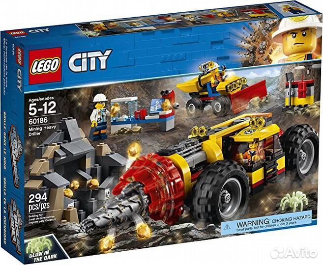 Lego City Тяжелая Буровая Установка Для Добычи Пол
