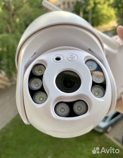 Уличная поворотная 5мп wifi камера видеонаблюдения