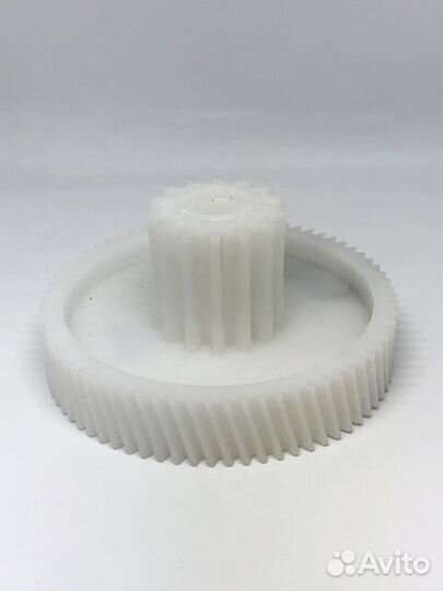 Шестеренка мясоруб. Ротор D74-кос.зуб d27-прям.зуб