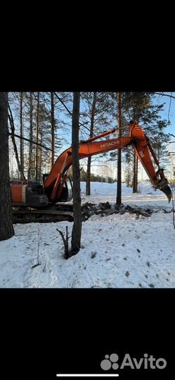 Услуги гусеничного экскаватора Hitachi ZX 240