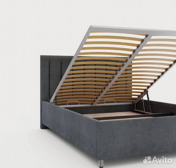 Кровать двуспальная с подъемным механизмом