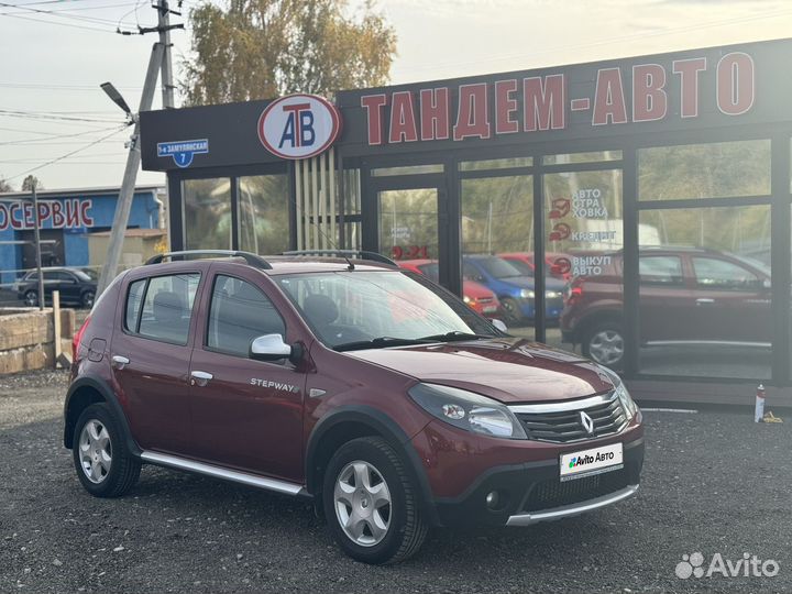 Renault Sandero Stepway 1.6 МТ, 2012, 55 300 км