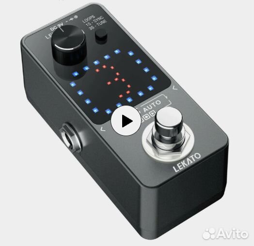 Педаль эффектов Lekato Loop Auto Black