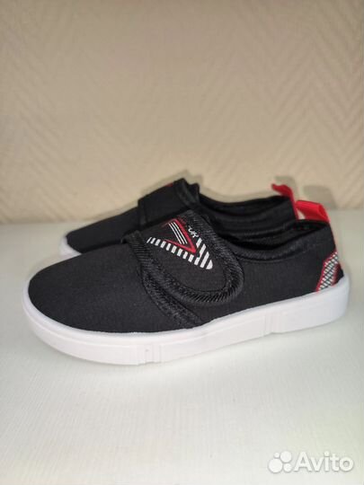 Кеды текстильные новые