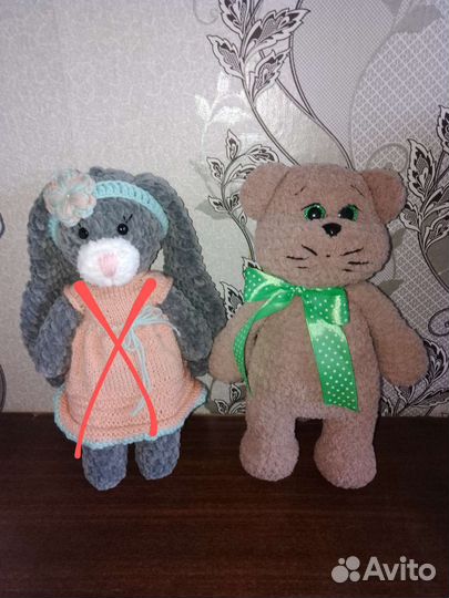 Плюшевая зайка