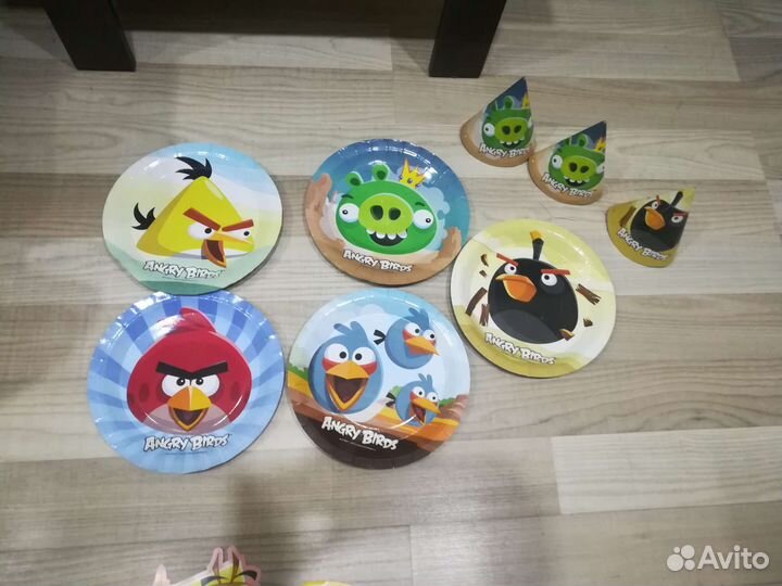 Праздничный антураж Птички-Энгрибердз