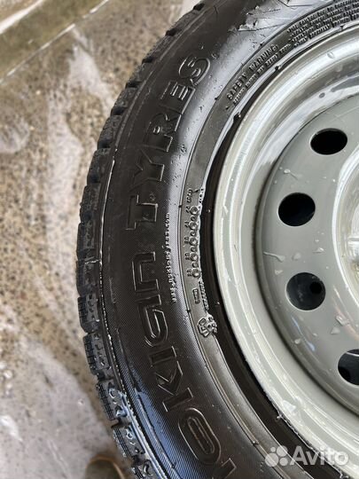 Новые зимние колеса р 13 ваз nokian/ болотки