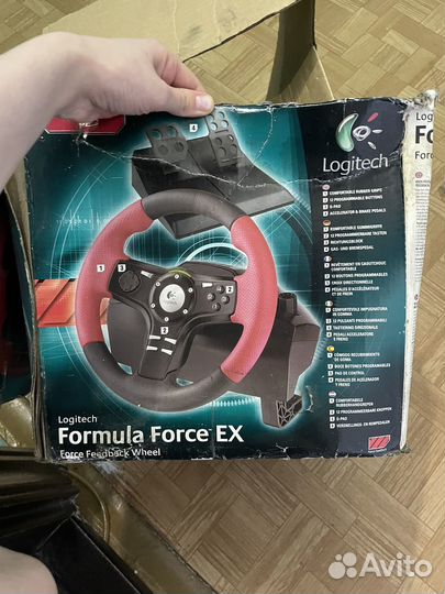 Игровой руль logitech formula force ex
