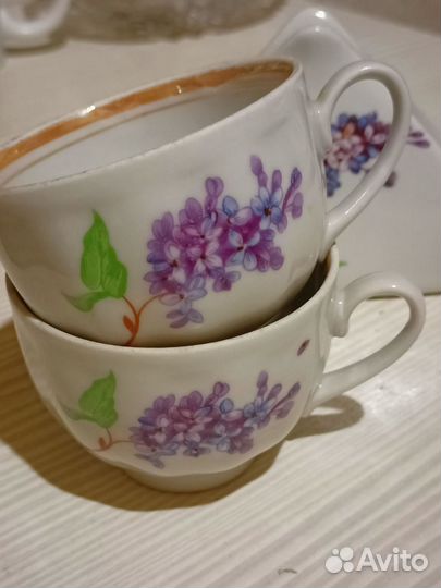 Блюдо сервировочное Сирень Дулево