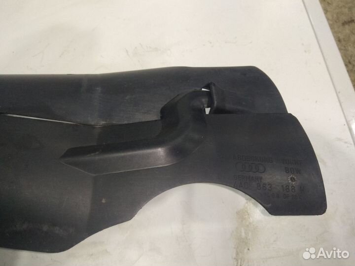 Кожух приводного вала 100/S4/A6/S6 C4/4A