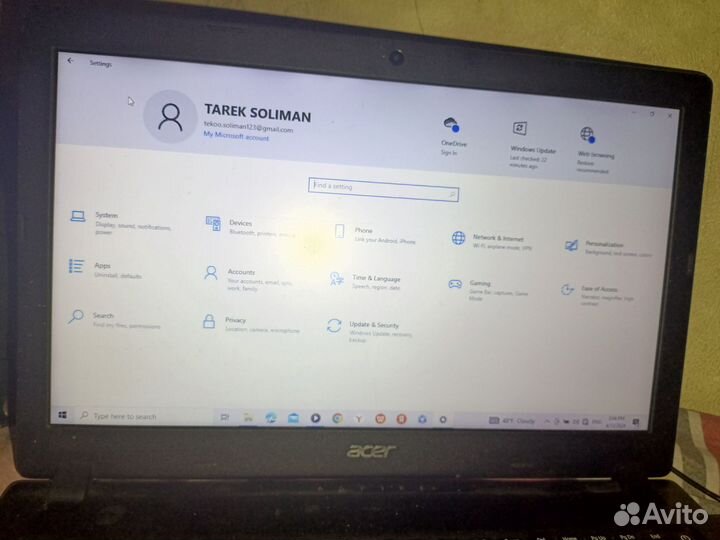 Ноутбук Acer