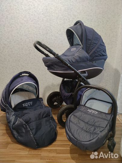 Коляска zippy 3 в 1