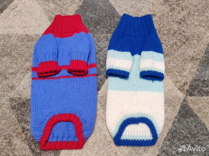 Тёплый свитер на маленькую собачку