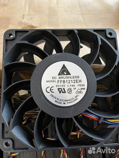 Delta FFB1212EH вентилятор для корпуса 120 мм