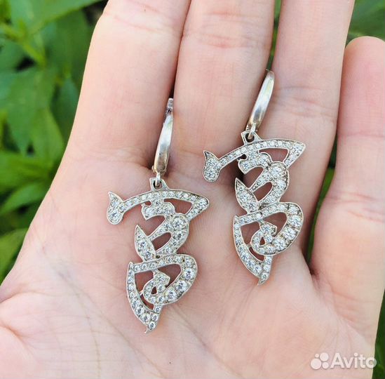 Серебряные серьги