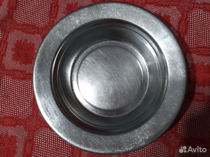 Нержавейка СССР: миска, шумовка, нож для масла