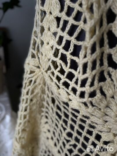 Шаль ручной работы