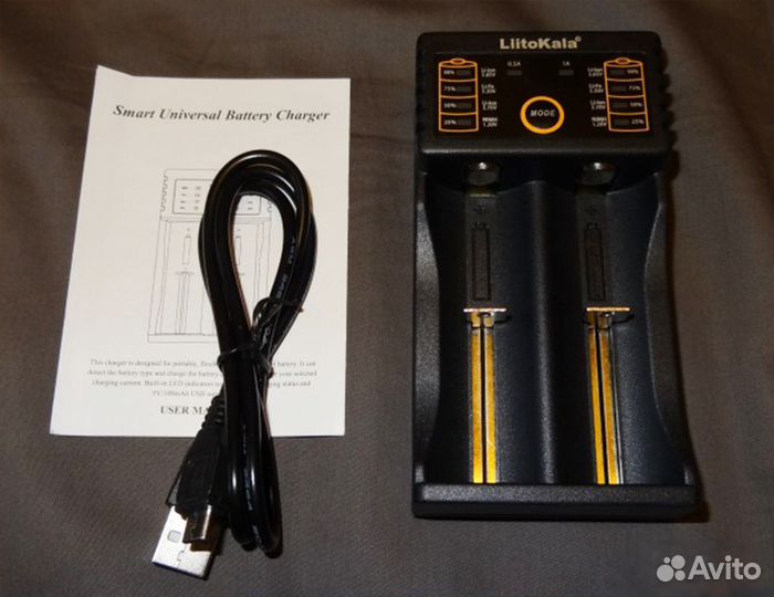 Зарядка для аккумуляторов 18650 LiitoKala Lii-100