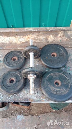 Гантели разборные