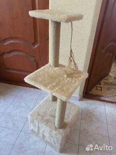 Домик для кошки с когтеточкой
