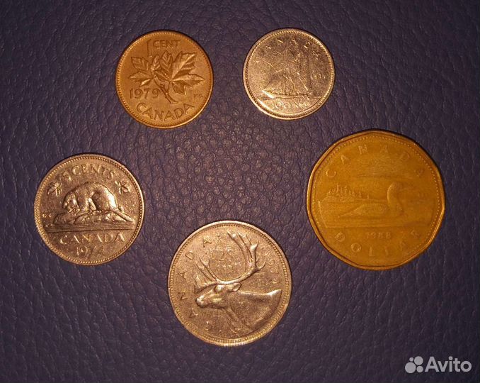 Набор Монет Канада + юбилейные