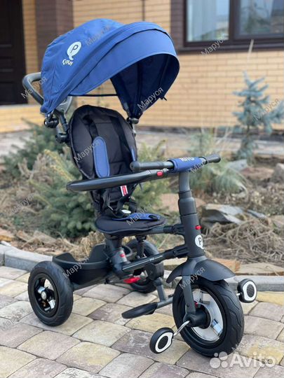 Трехколесный велосипед с ручкой