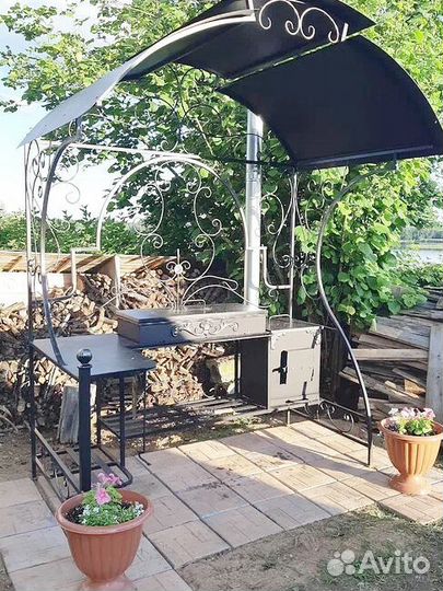 Мангал беседка