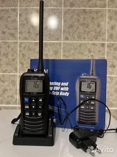 Icom IC-M37E VHF Marine Transceiver