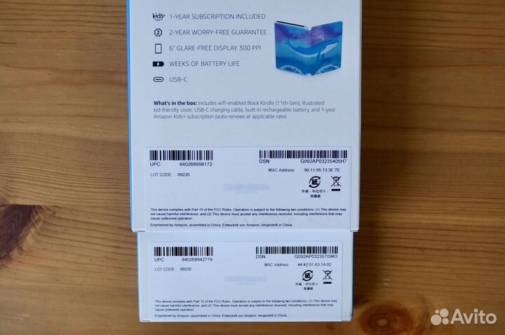 Amazon Kindle 16gb 2022 Kids + Чехол Новая