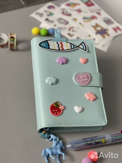 Набор блокнот для девочки +50 предметов