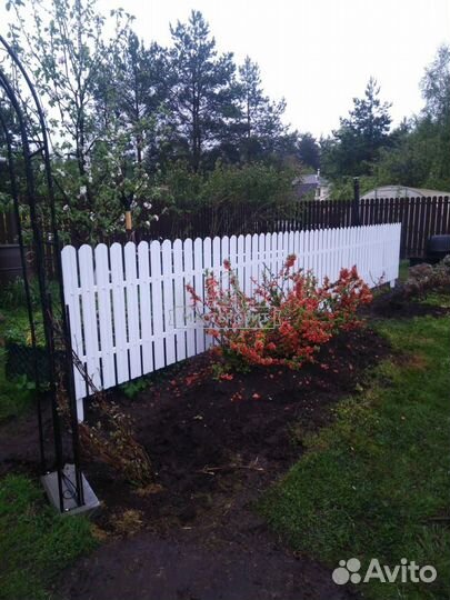 Забор из дерева