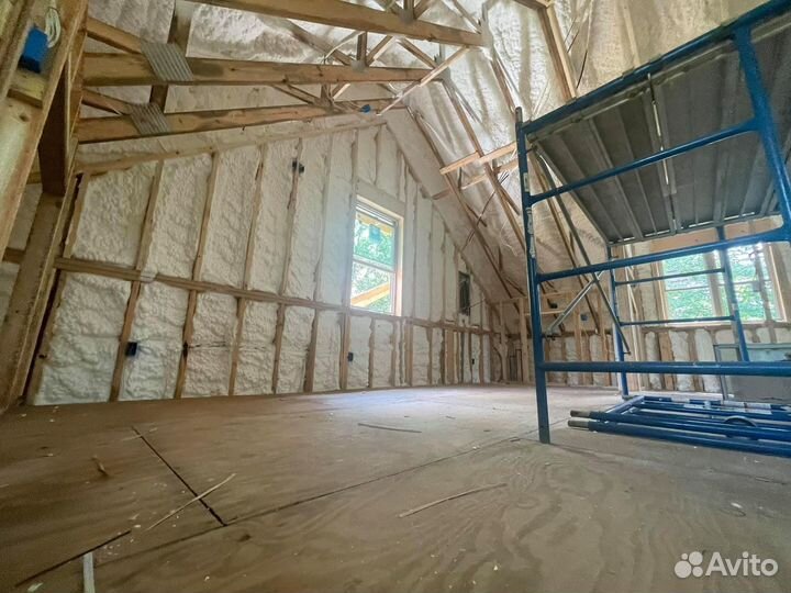 Утепление пенополиуретаном