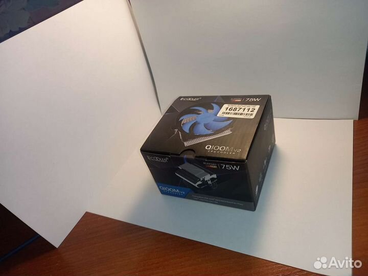 Кулер процеccорный pccooler Q100M V2