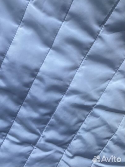 Белая плащевая ткань на куртку